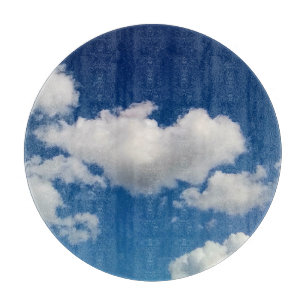 Lange weiche Wolke Schneidebrett