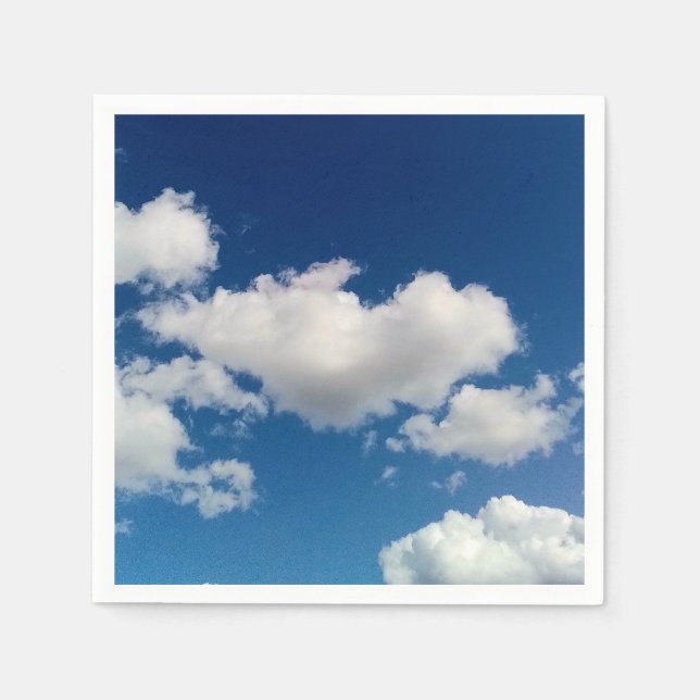 Lange weiche Wolke Serviette (Vorderseite)