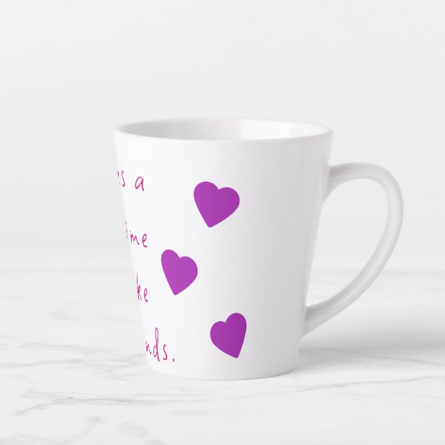 Lange Zeit, alte Freunde Tasse (Rechts)