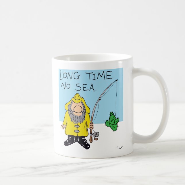 Lange Zeit, kein Meer Tasse (Rechts)