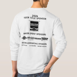 LANGER ÄRMEL 2026 Thunderbird Golf Sponsoren T-Shirt