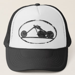Langer Chopper-Hut Truckerkappe
