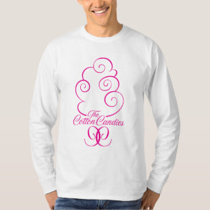 Langer die Hülsen-T - Shirt cm-Logo Männer, Wei