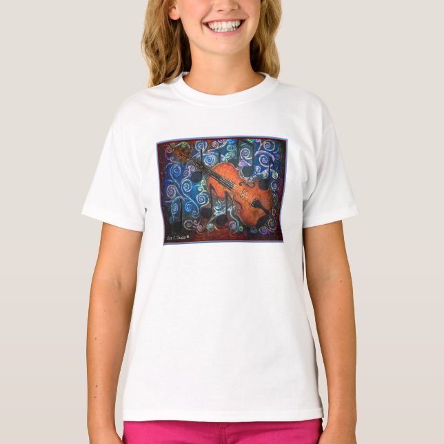 Langer die Hülsen-T - Shirt der (Vorderseite)