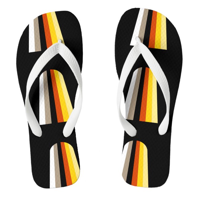 Langer Haar-Stolz Flip Flops (Fußbett)