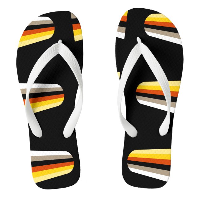 Langer Haar-Stolz Flip Flops (Fußbett)