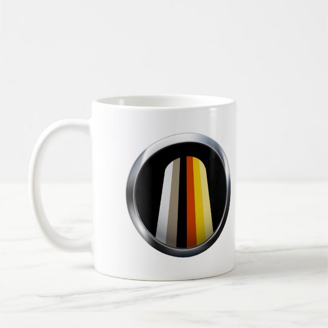 Langer Haar-Stolz Tasse (Links)