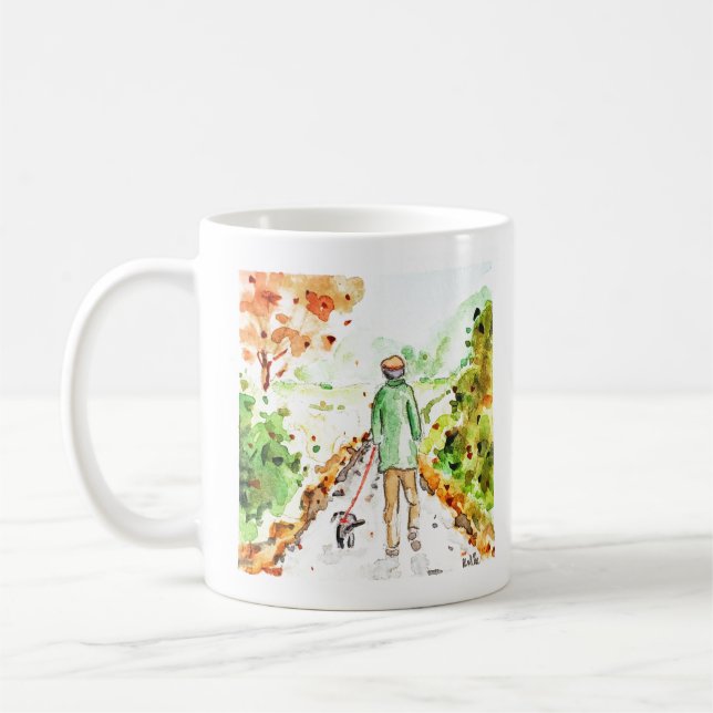 Langer Heimweg Kaffeetasse (Links)