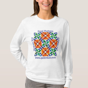 Langer Hülsen-T - Shirt der Frauen
