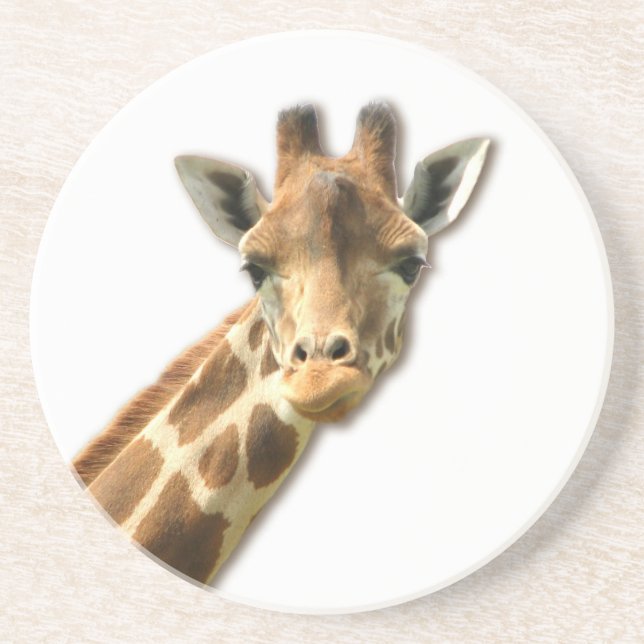 Langer Necked Giraffen-Untersetzer Getränkeuntersetzer (Vorne)