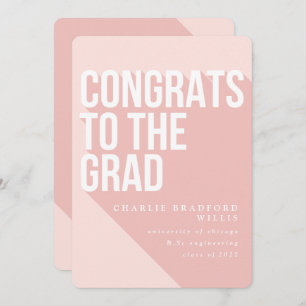 LANGER SCHATTEN-GLÜCKWUNSCH ZUM ABSOLVENTEN EINLADUNG