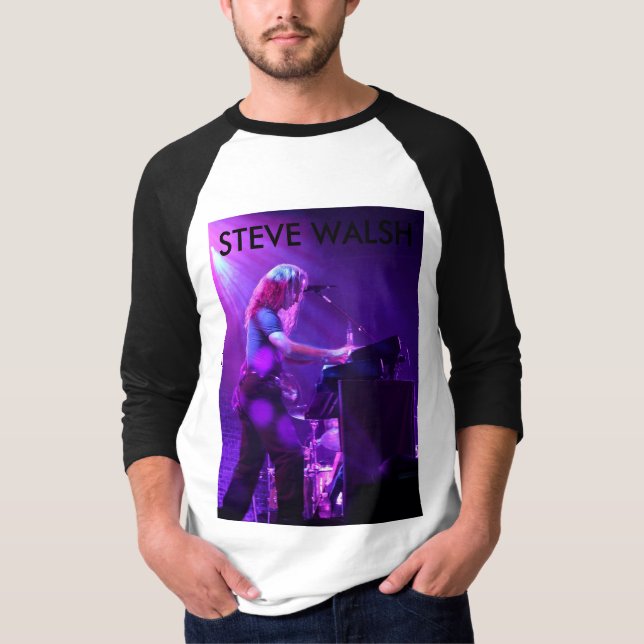 Langer Sleeved Steve im Konzert-T - Shirt (Vorderseite)
