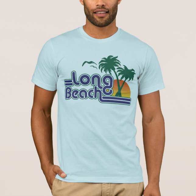 Langer Strand T-Shirt (Vorderseite)