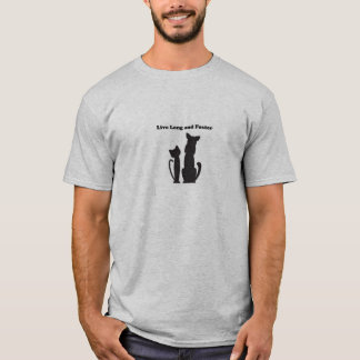 Langer und PflegelebhaftT - Shirt - Tiere