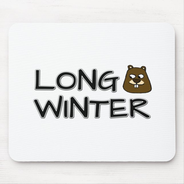 Langer Winter Mousepad (Vorne)