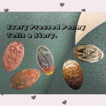 Längeres Souvenir-Coin/Pressed Penny Collector