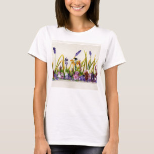 Langes die Hülsen-Shirt der Frauen T-Shirt