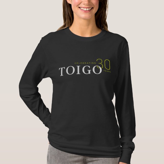 Langes die Hülsen-Shirt der Frauen Toigo30 T-Shirt (Vorderseite)