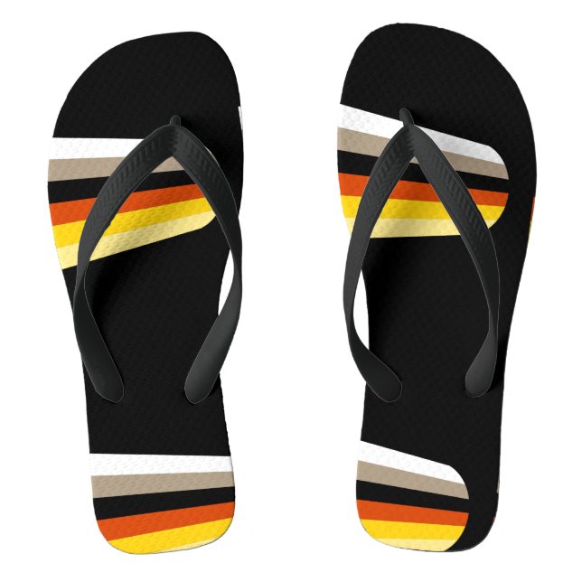 Langes Haar Stolz Flip Flops (Fußbett)