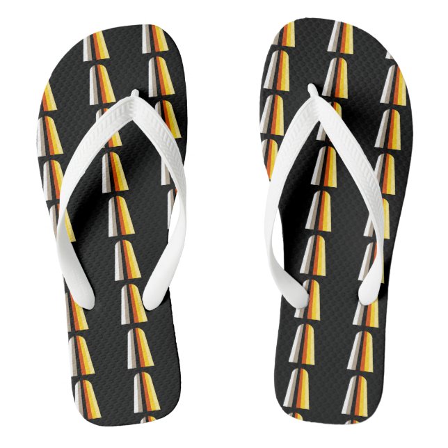Langes Haar Stolz Flip Flops (Fußbett)