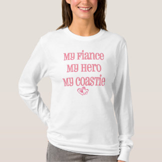 Langes Hülse Verlobte/Held/Coastie T-Shirt