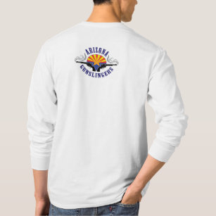 Langes Hülsen-T-Shirt mit Verein-Logo-an Rückseite T-Shirt