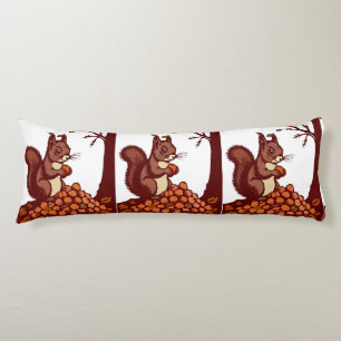 🐿️ Langès Kissen Herbst Eichhörnchen