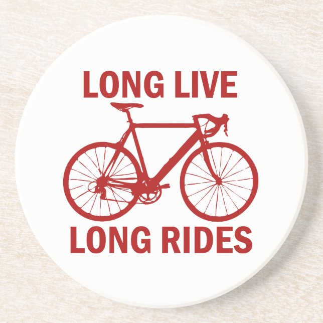 Langes Leben Getränkeuntersetzer (Vorne)