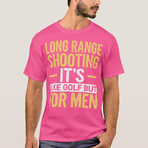 Langes Spielfeld wie Golf, aber für Männer T-Shirt