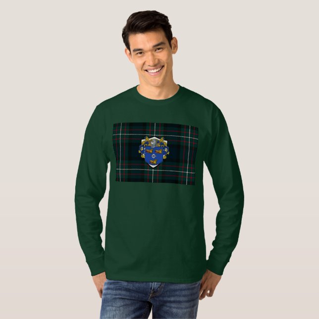 Langes T-Shirt Hülse Ferguson-Clans (Vorne ganz)