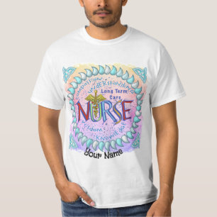 Langfristige Pflegekräfte - Motto T-Shirt