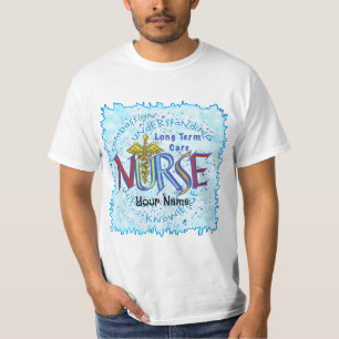 Langfristige Pflegekräfte - Motto T-Shirt