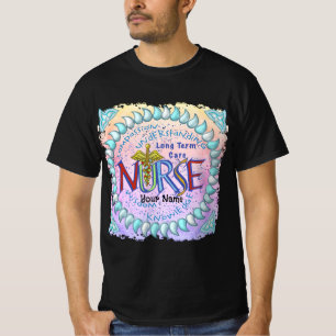 Langfristige Pflegekräfte - Motto T-Shirt