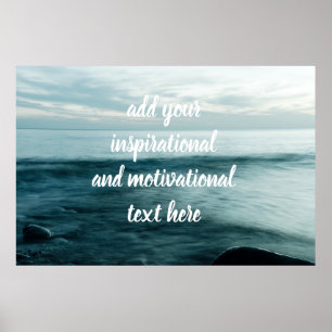 Langfristiges Meer Poster