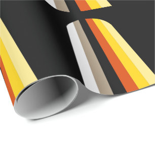 Langhaar-Stolzflagge Geschenkpapier