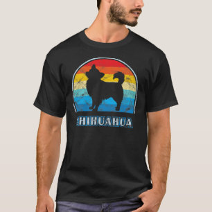 Langhaarige Chihuahua Vintag T-Shirt