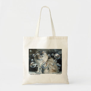 Langhaarige Katzen-und Blasen-Taschen-Tasche Tragetasche