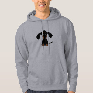 Langhaariger Dackel-Welpe Hoodie