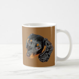 Langhaariges Dackel-Geschenk Kaffeetasse