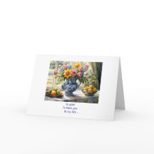 LANGJÄHRIGE BEZIEHUNG - GEBURTSTAGSKARTE