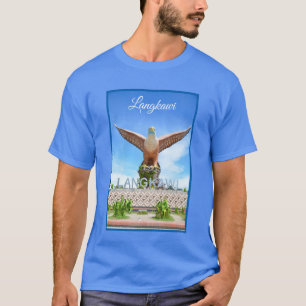 Langkawi Eagle Statue Malaysia Vacation Souvenir T-Shirt