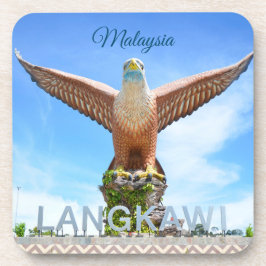 Langkawi Eagle Statue Sehenswürdigkeit Malaysia So Getränkeuntersetzer