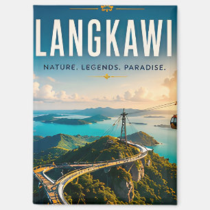 🌿 Langkawi Malaysia Insel-Abenteuer 🌉 Magnet