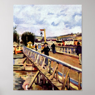 Langland Bay von Alfred Sisley Poster