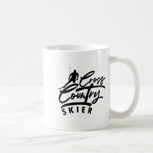 Langlauf Skifahrer xc Ski Wintersport Kaffeetasse
