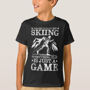 Langlaufen ist alles, was sonst noch ist, nur ein  T-Shirt