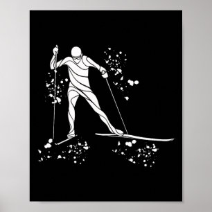 Langläufer Nordic Xc Ski _12 Poster