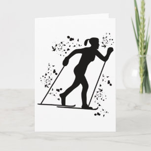 Langläufer Nordic Xc Skifahren _2 Karte