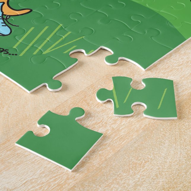 Langläufige Pi Funny Pi Symbole Puzzle (Seite)