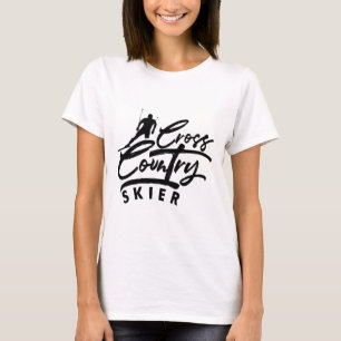 Langlaufski Skifahren XC Ski Wintersport Sn T-Shirt